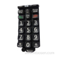 Silicone buttons for wireless telephone remote control